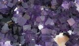 Purple, Cubic Fluorite Plate - Cave-in-Rock (Special Price) #35710-4
